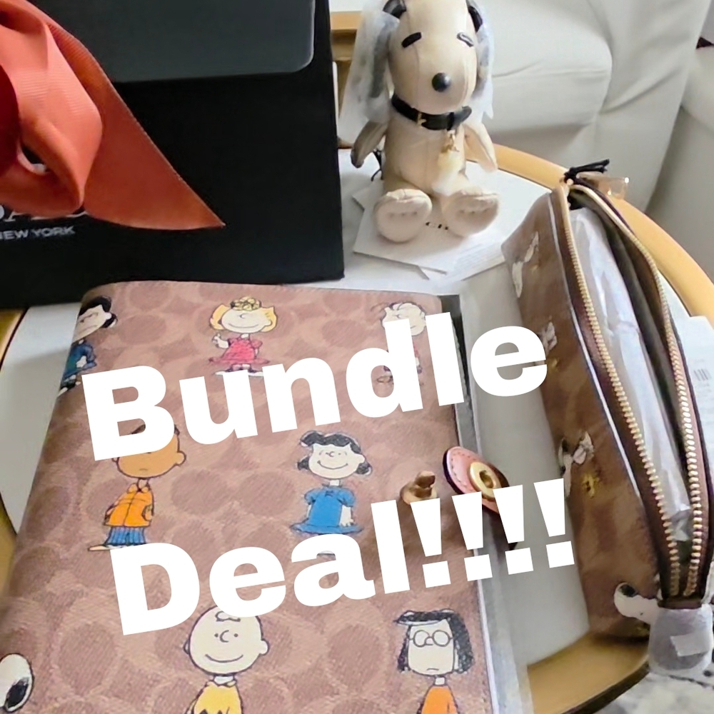 Coach **PEANUTS-BUNDLE DEAL**